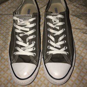 Gray Lowtop Converse